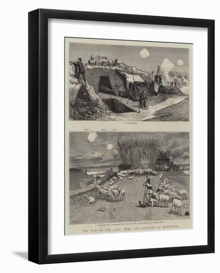 The War in the East, with the Russians at Oltenitza-null-Framed Giclee Print