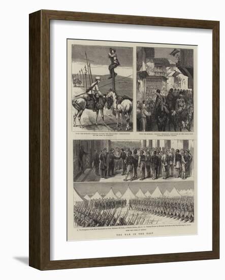 The War in the East-Alfred Chantrey Corbould-Framed Giclee Print