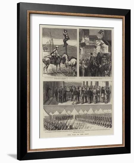 The War in the East-Alfred Chantrey Corbould-Framed Giclee Print