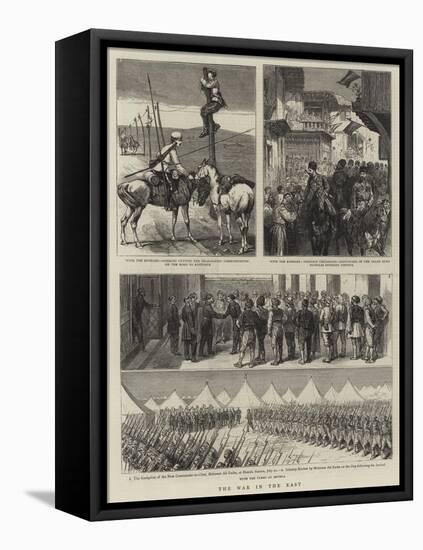 The War in the East-Alfred Chantrey Corbould-Framed Premier Image Canvas