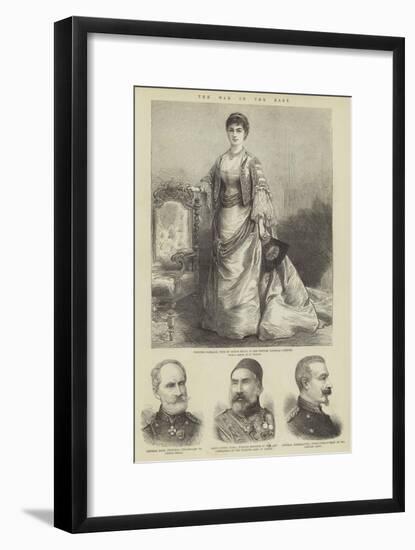 The War in the East-Charles Yriarte-Framed Giclee Print