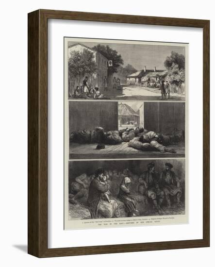 The War in the East-Godefroy Durand-Framed Giclee Print