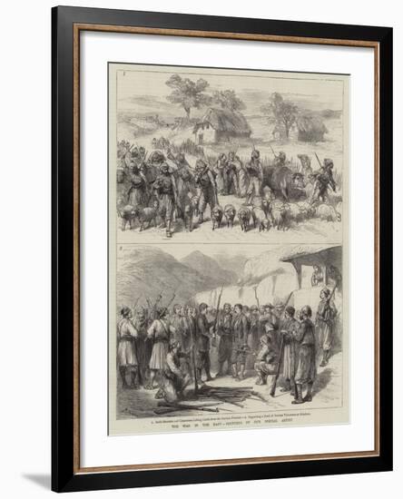 The War in the East-Godefroy Durand-Framed Giclee Print