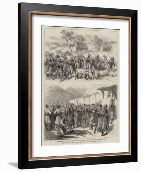 The War in the East-Godefroy Durand-Framed Giclee Print