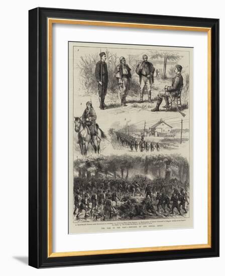 The War in the East-Godefroy Durand-Framed Giclee Print