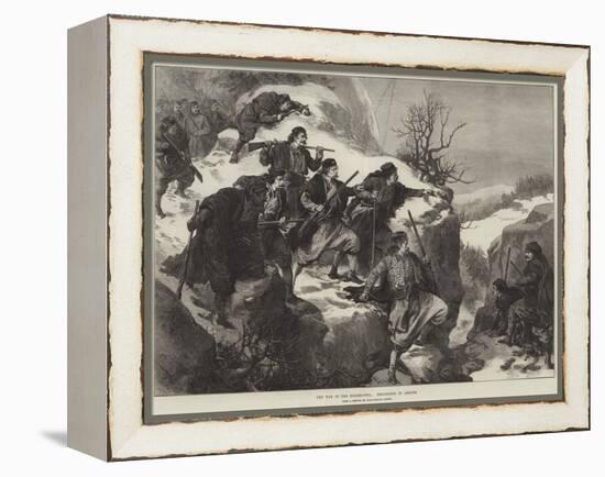 The War in the Herzegovina, Insurgents in Ambush-Arthur Hopkins-Framed Premier Image Canvas