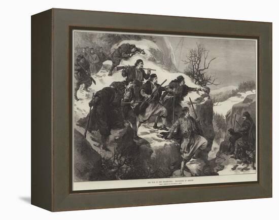 The War in the Herzegovina, Insurgents in Ambush-Arthur Hopkins-Framed Premier Image Canvas