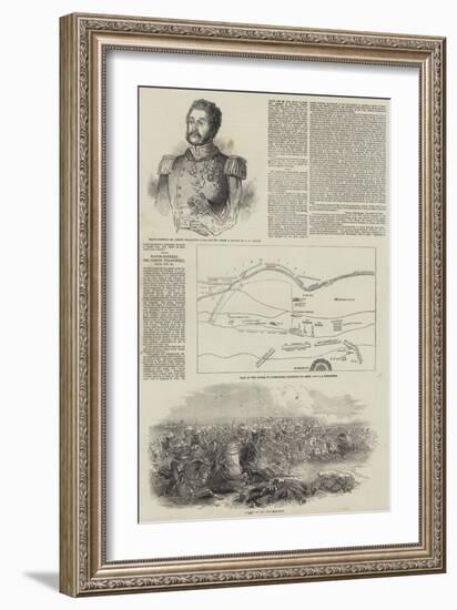 The War in the Punjaub-null-Framed Premium Giclee Print