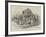 The War in the Soudan, Refugees from Tokar Brought into Camp at Trinkitat-Melton Prior-Framed Giclee Print