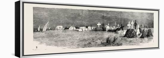 The War in the Soudan (Sudan): the English Cemetery at Suakim-null-Framed Premier Image Canvas
