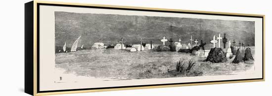 The War in the Soudan (Sudan): the English Cemetery at Suakim-null-Framed Premier Image Canvas