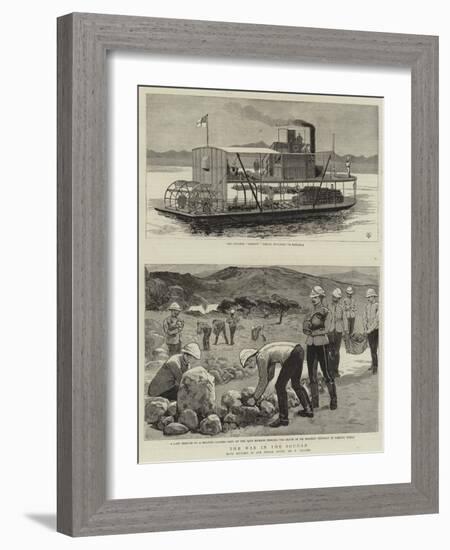 The War in the Soudan-Frederic Villiers-Framed Giclee Print