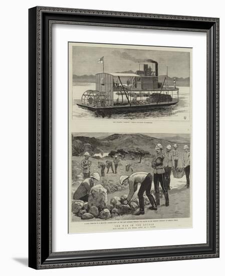 The War in the Soudan-Frederic Villiers-Framed Giclee Print