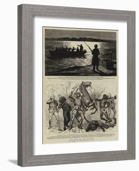 The War in the Soudan-Frederic Villiers-Framed Giclee Print