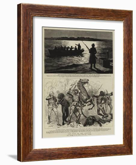 The War in the Soudan-Frederic Villiers-Framed Giclee Print