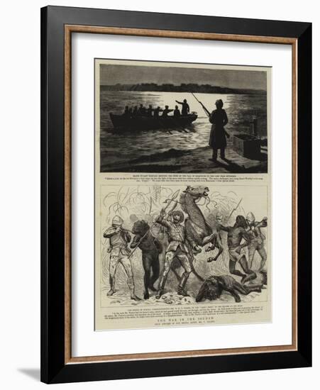 The War in the Soudan-Frederic Villiers-Framed Giclee Print