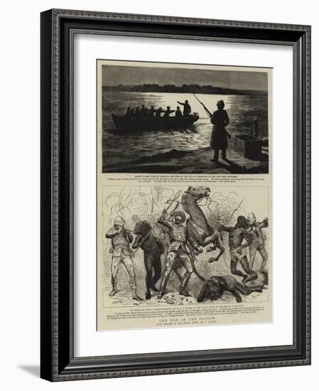 The War in the Soudan-Frederic Villiers-Framed Giclee Print