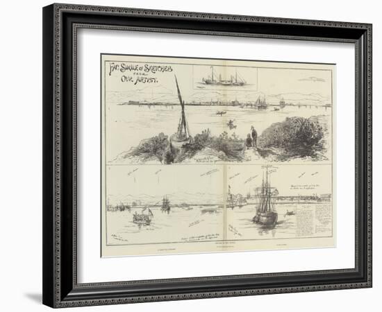 The War in the Soudan-Melton Prior-Framed Giclee Print