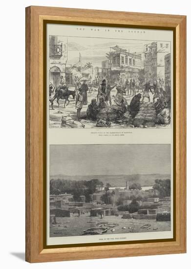 The War in the Soudan-null-Framed Premier Image Canvas