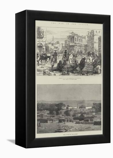 The War in the Soudan-null-Framed Premier Image Canvas