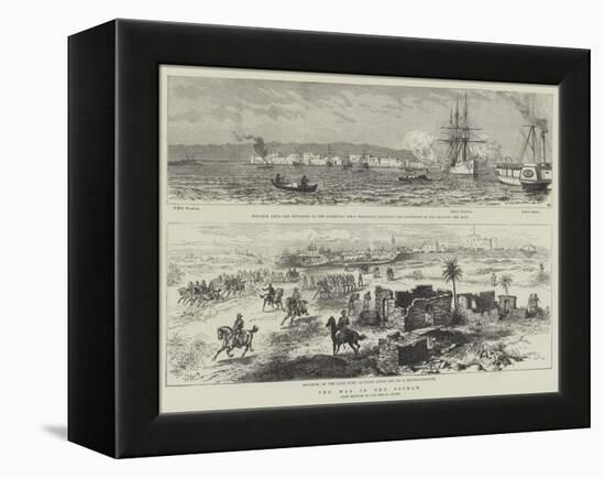 The War in the Soudan-null-Framed Premier Image Canvas