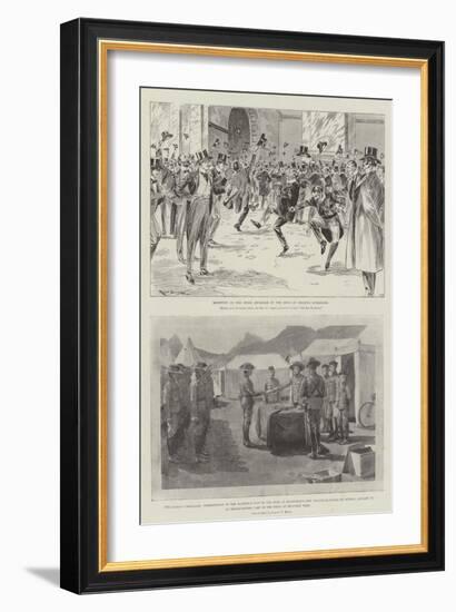 The War in the Transvaal-Ralph Cleaver-Framed Giclee Print