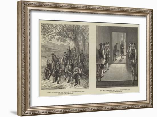 The War in Turkey-null-Framed Giclee Print