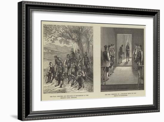 The War in Turkey-null-Framed Giclee Print