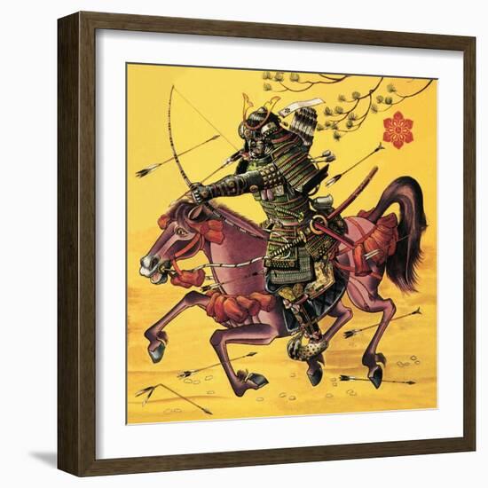 The War Lords of Japan-Escott-Framed Giclee Print