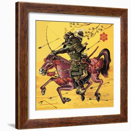 The War Lords of Japan-Escott-Framed Giclee Print