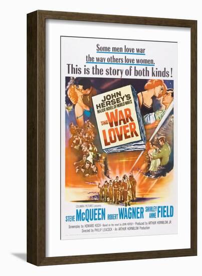The War Lover, Top Right: Shirley Anne Field, Robert Wagner, 1962-null-Framed Premium Giclee Print
