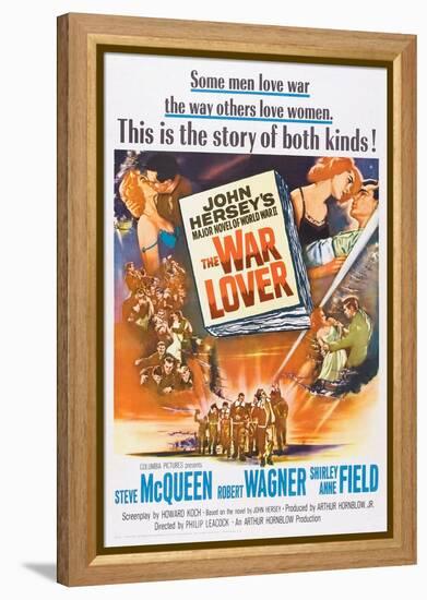 The War Lover, Top Right: Shirley Anne Field, Robert Wagner, 1962-null-Framed Stretched Canvas