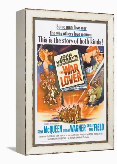 The War Lover, Top Right: Shirley Anne Field, Robert Wagner, 1962-null-Framed Stretched Canvas