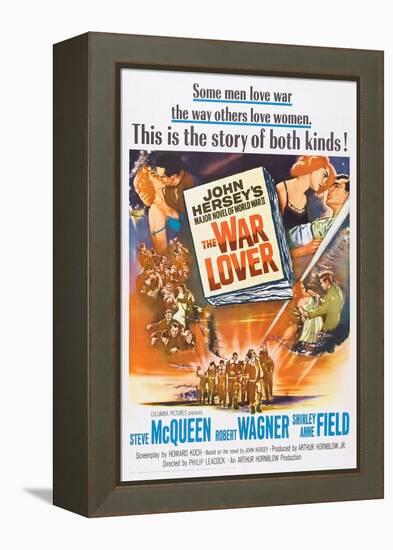 The War Lover, Top Right: Shirley Anne Field, Robert Wagner, 1962-null-Framed Stretched Canvas