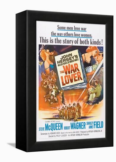 The War Lover, Top Right: Shirley Anne Field, Robert Wagner, 1962-null-Framed Stretched Canvas