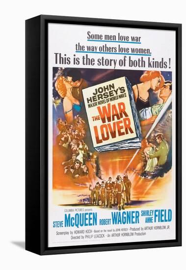 The War Lover, Top Right: Shirley Anne Field, Robert Wagner, 1962-null-Framed Stretched Canvas