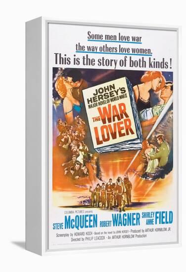 The War Lover, Top Right: Shirley Anne Field, Robert Wagner, 1962-null-Framed Stretched Canvas