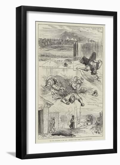 The War, Massacres at Yeni Zara-Charles Robinson-Framed Giclee Print