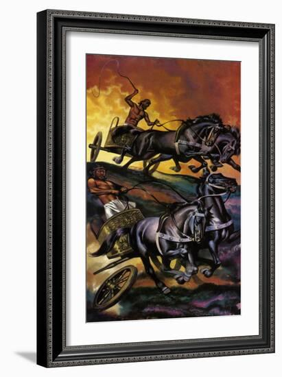 The War of the Gods-Ron Embleton-Framed Giclee Print