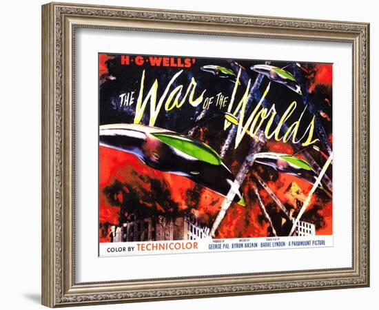 The War of the Worlds, 1953-null-Framed Art Print