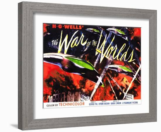 The War of the Worlds, 1953-null-Framed Art Print