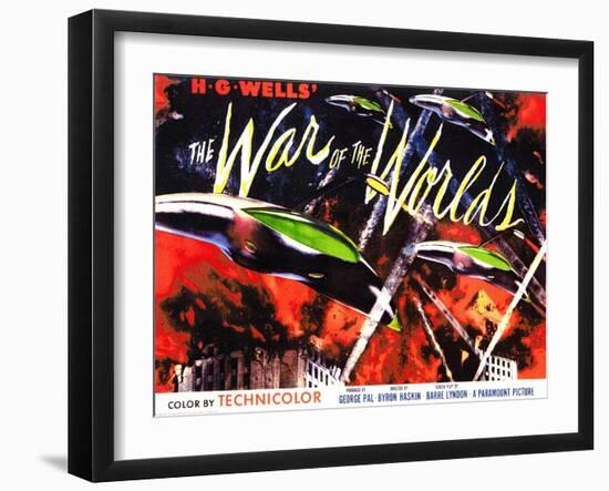 The War of the Worlds, 1953-null-Framed Art Print