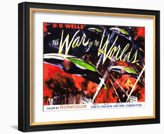 The War of the Worlds, 1953-null-Framed Art Print