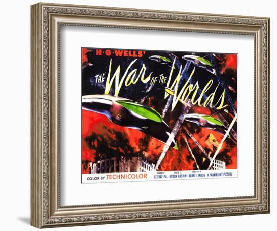 The War of the Worlds, 1953-null-Framed Premium Giclee Print