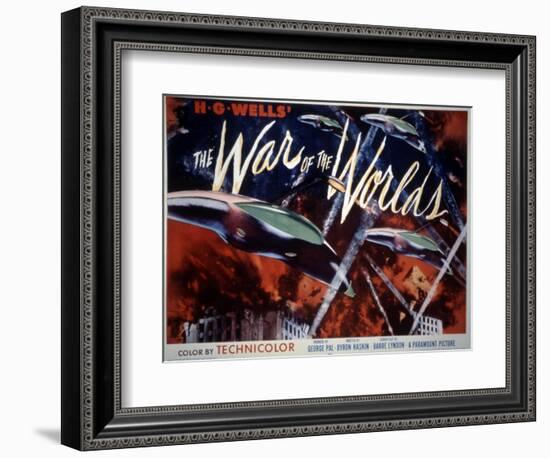The War of the Worlds, 1953-null-Framed Art Print