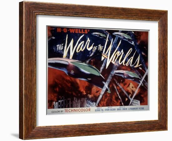 The War of the Worlds, 1953-null-Framed Art Print