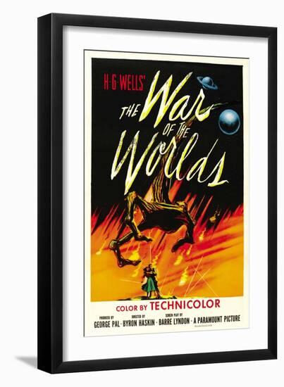 The War of the Worlds, 1953-null-Framed Art Print