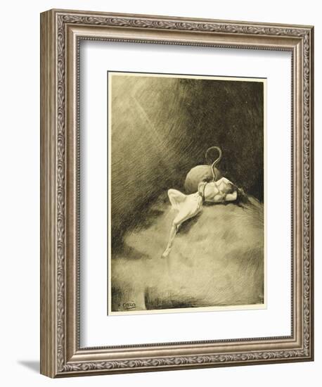 The War of the Worlds, a Martian Claims a Victim-Henrique Alvim Corr?a-Framed Art Print