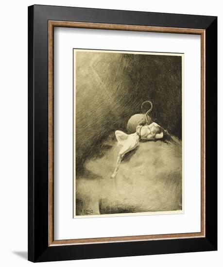 The War of the Worlds, a Martian Claims a Victim-Henrique Alvim Corr?a-Framed Art Print