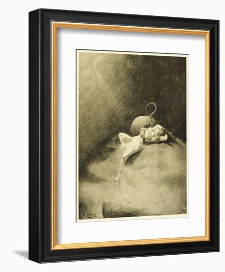 The War of the Worlds, a Martian Claims a Victim-Henrique Alvim Corr?a-Framed Art Print
